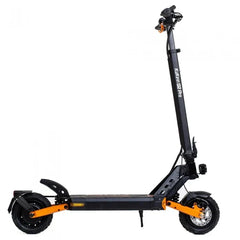 Hulajnoga elektryczna KuKirin G2 PRO Wersja Ulepszona 2024 - Silnik 600W 15.6Ah Opony 9 Cali 45km/h – Czarna Pomarańczowa - kukirinhub.app