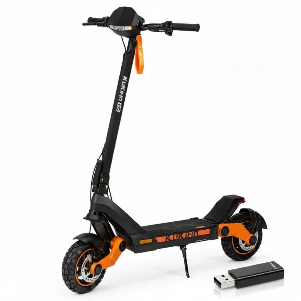 Hulajnoga Elektryczna Kukirin G3 Adventurers Dream, Silnik Tylny 1200W, 50km/h, Bateria 52V 18Ah, Sterowanie Ekranem Dotykowym - kukirinhub.app
