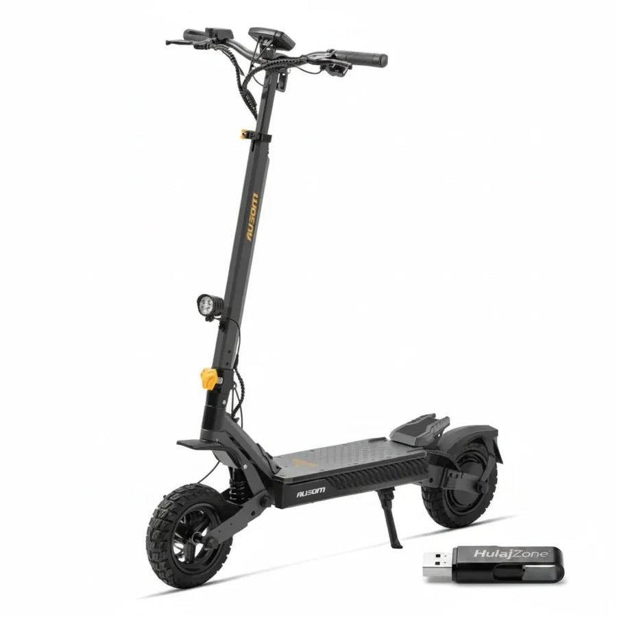 Ausom L1 Max Składana e-hulajnoga, 1000W 48V 20,8Ah 90 km 50 km/h, amortyzujące zawieszenie sprężynowe - kukirinhub.app