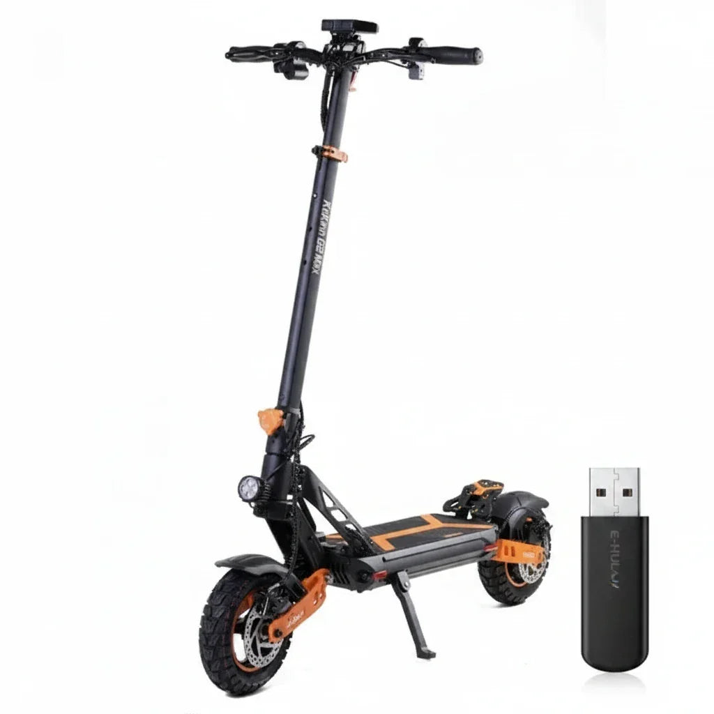 KuKirin G2 MAX, opony 10x2,75 cala, silnik 1000W, akumulator 48V 20Ah, 55km/h - kukirinhub.app